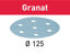 Picture of Abrasive sheet Granat STF D125/8 P60 GR/10